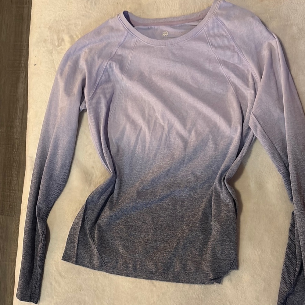 Lululemon Ombre Long Sleeve Top